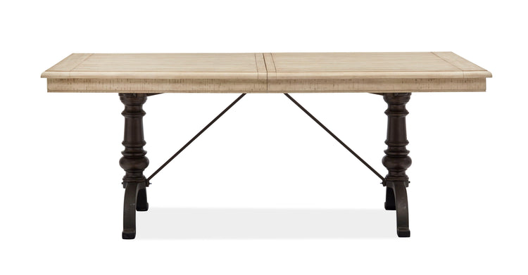 Magnussen Furniture - Harlow - Rectangular Dining Table - Weathered Bisque - 5th Avenue Furniture