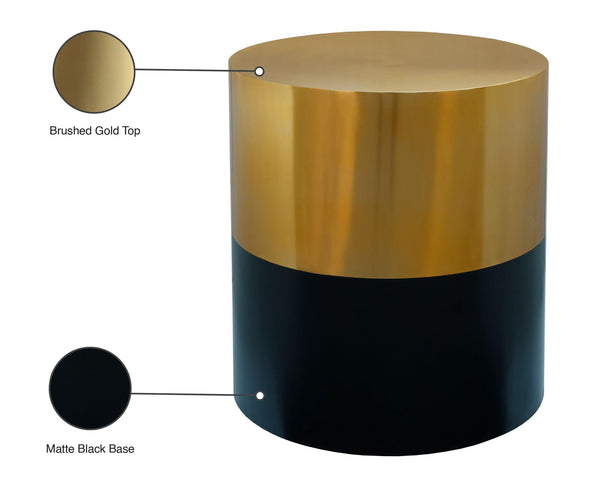 Meridian Furniture - Sun - End Table - Black - 5th Avenue Furniture