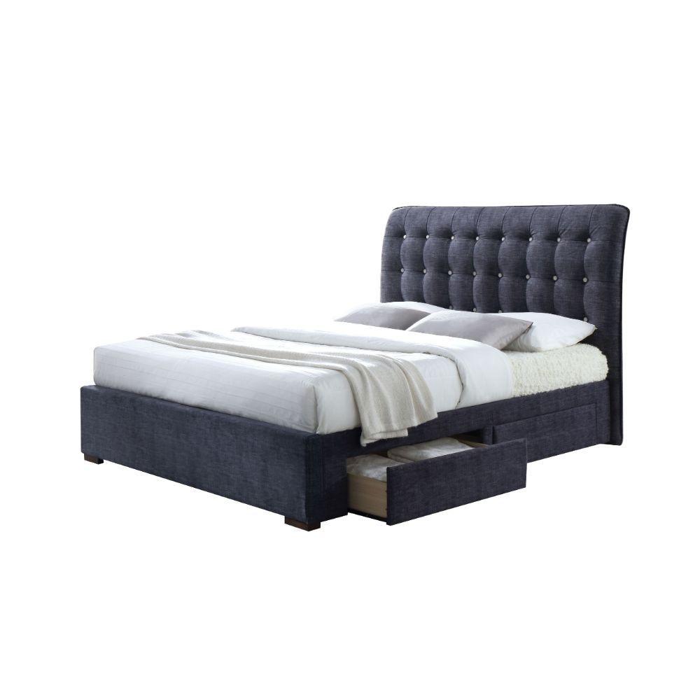 ACME - Drorit - Bed w/Storage - 5th Avenue Furniture