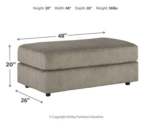 Ashley Furniture - Soletren - Accent Ottoman - 5th Avenue Furniture