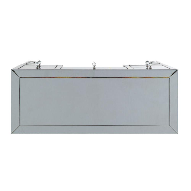 ACME - Stephen - Accent Table - Mirrored & Chrome - 5th Avenue Furniture