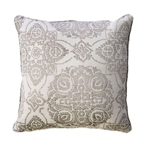 Furniture of America - Joy - Pillow (Set of 2) - Cream / Gray - 5th Avenue Furniture