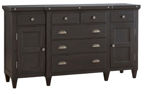 Magnussen Furniture - Sierra - Drawer Dresser - Obsidian - 5th Avenue Furniture