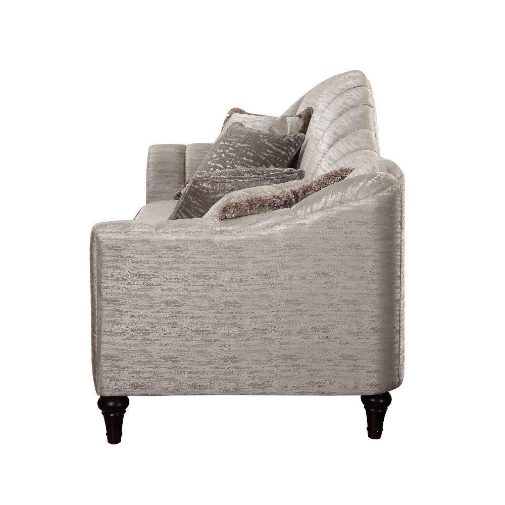 ACME - Athalia - Loveseat - Shimmering Pearl - 5th Avenue Furniture