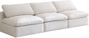 Meridian Furniture - Plush - Modular Armless 3 Seat Sofa - 5th Avenue Furniture