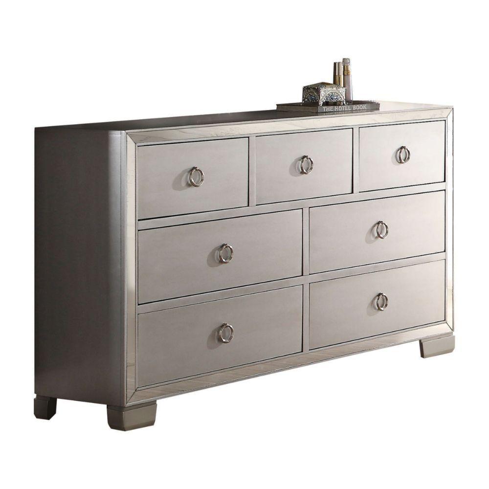 ACME - Voeville II - Dresser - Platinum - 5th Avenue Furniture