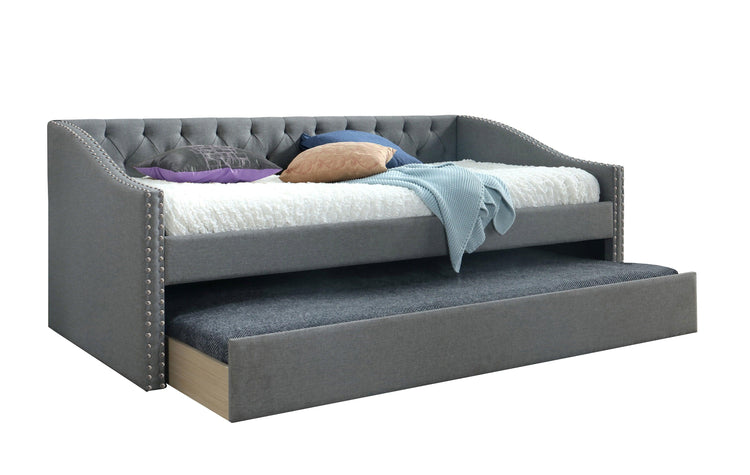 Crown Mark - Loretta - Daybed - Gray - 5th Avenue Furniture